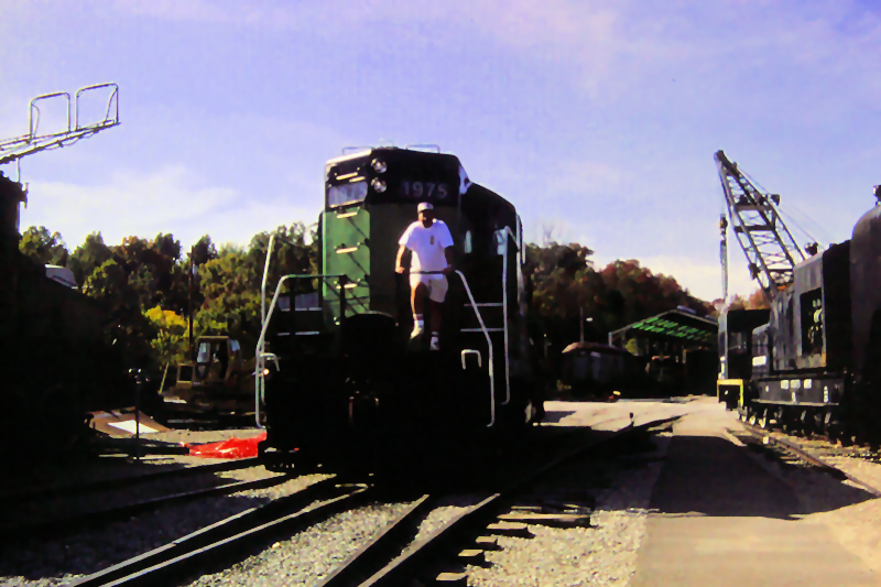 Classic GP-9 locomotive